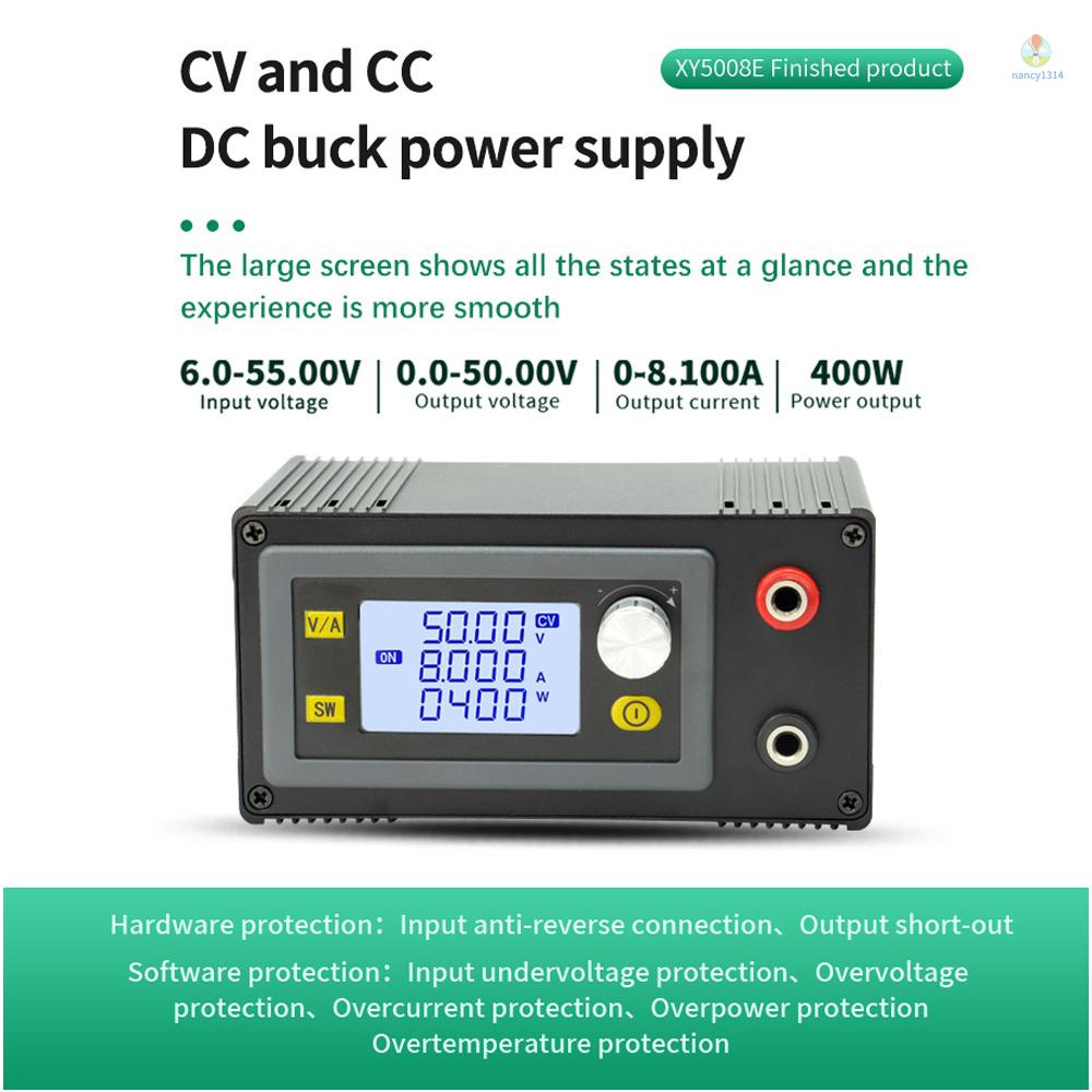 Mô Đun Điều Chỉnh Điện Áp Trực Tiếp Có Màn Hình LCD Bảo Vệ Đa Năng