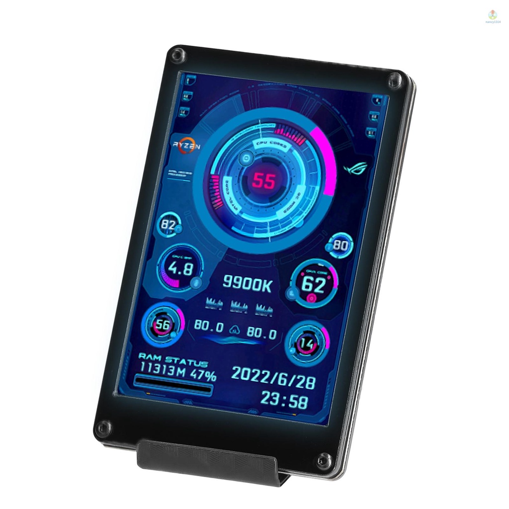 Màn Hình LCD 3.5 Inch IPS Theo Dõi CPU GPU Hỗ Trợ Raspberry Pi Wins Linux