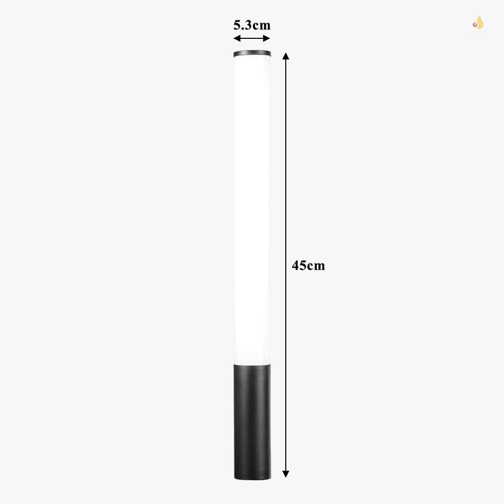 Gậy Đèn LED TC-209RGB RGB Màu Sắc Chịu Nhiệt Độ 2500K-9900K CRI 95 6 Chế Độ 12 Loại Tùy Chỉnh Tiện Dụng