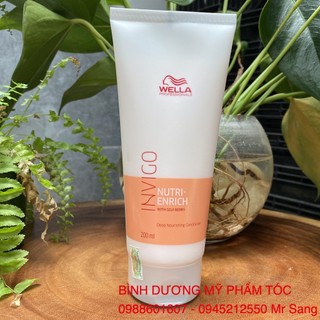 Dầu xả tăng cường dưỡng chất Wella INVIGO Nutri Enrich Deep Nourishing Conditioner 200ml (2026)