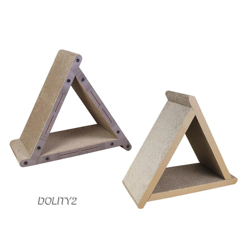 [Dolity2] Đồ Nội Thất Hình Tam Giác Mài Móng Cho Mèo