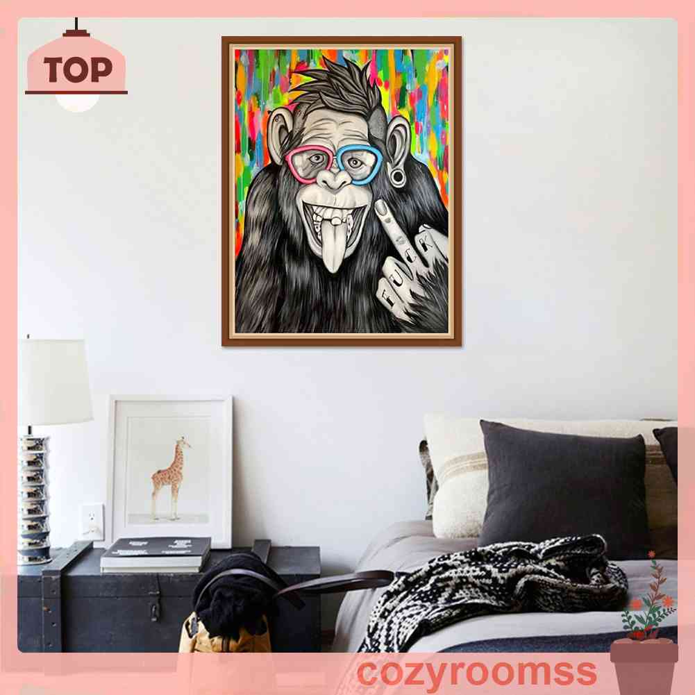 Tranh Đính Đá Kim Cương Toàn Bộ 5D DIY Hình Chim Công
