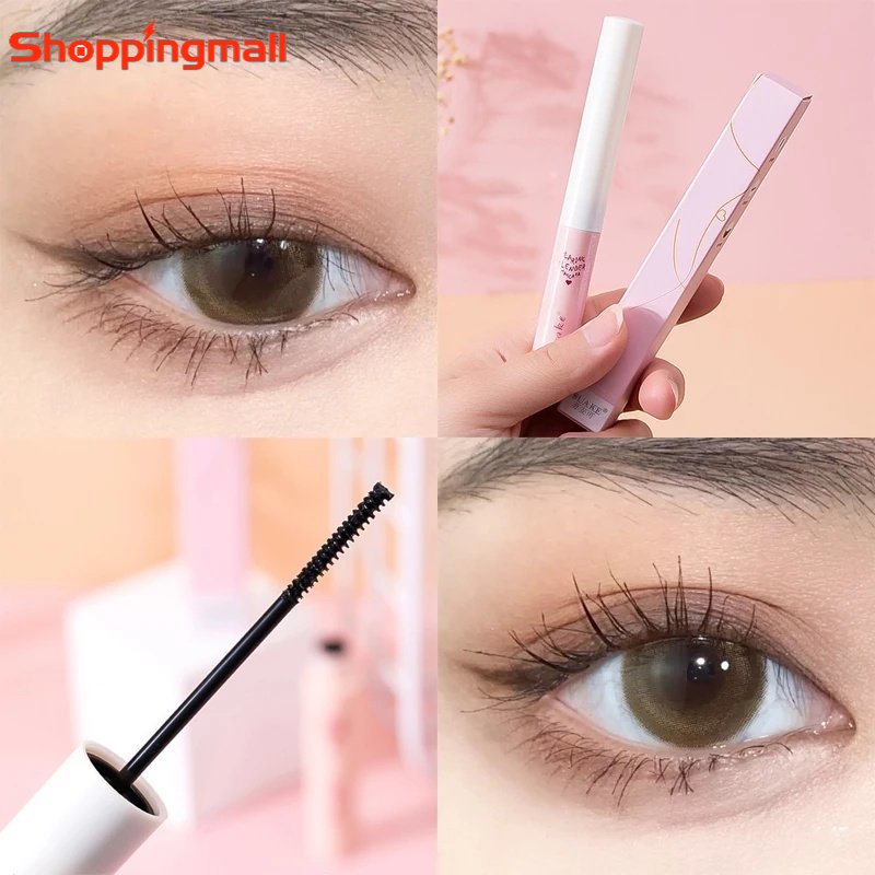 Mascara Đầu Cọ Siêu Mịn Uốn Cong Làm Dày Và Dài Mi Chống Thấm Nước Không Nhòe