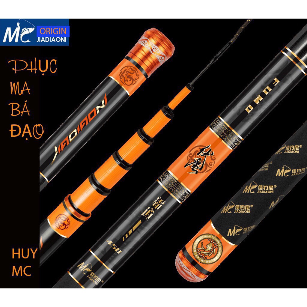 Cần MC Phục Ma Bá Đạo 6H Tải Tĩnh 8000g Đồ Câu Văn Chương ( Không kèm ngọn phụ )