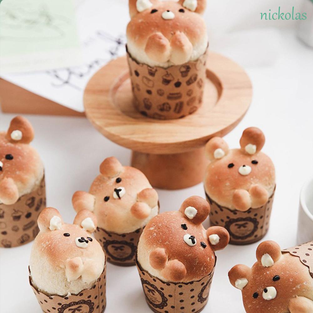 Đế Lót Bánh Cupcake Bằng Silicone Tiện Dụng