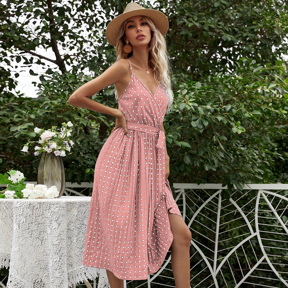 Đầm In Họa Tiết Cổ Điển Thoải Mái Thời Trang Mùa Hè Cho Nữ