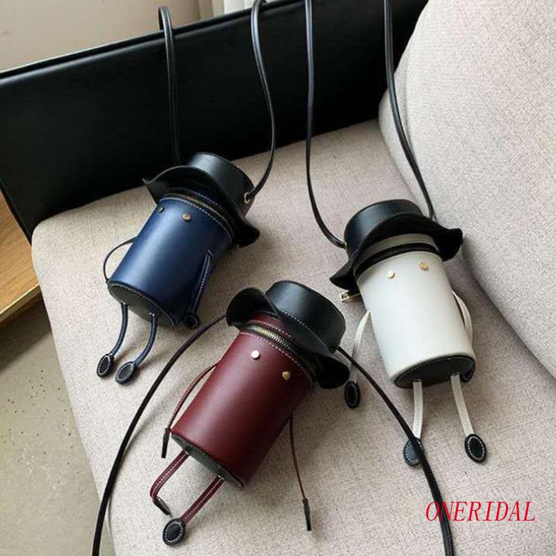 Nguyên Liệu Tự Làm Túi Xách Bucket Hình Trụ Mini