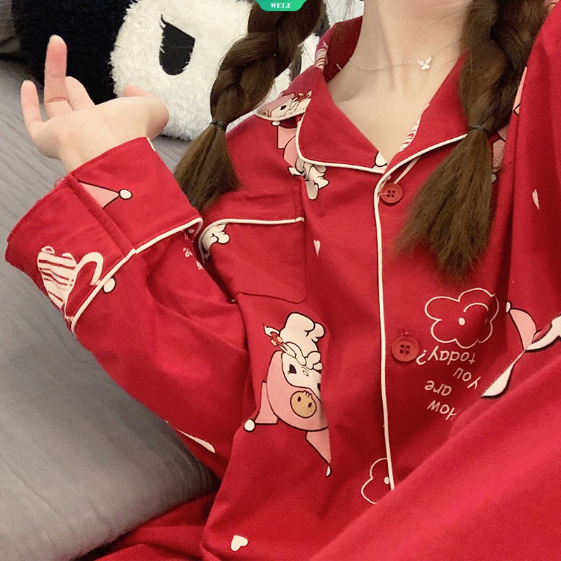 Bộ Đồ Ngủ Tay Dài In Hoạt Hình Sanrio Kulomi Thời Trang Xuân Thu 2023