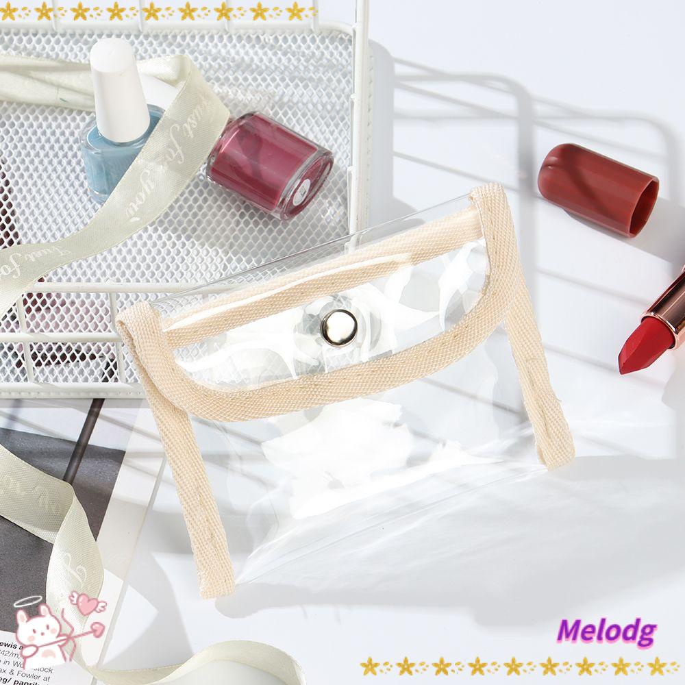 1 Ví Đựng Thẻ Id / Tiền Xu Bằng Pvc Trong Suốt