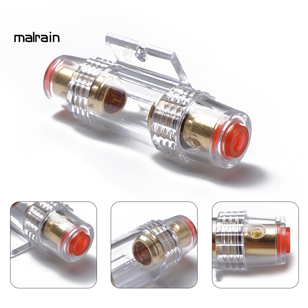 Giá Đỡ Cầu Chì Khuếch Đại Âm Thanh AGU 60A Chuyên Dụng Cho Xe Hơi