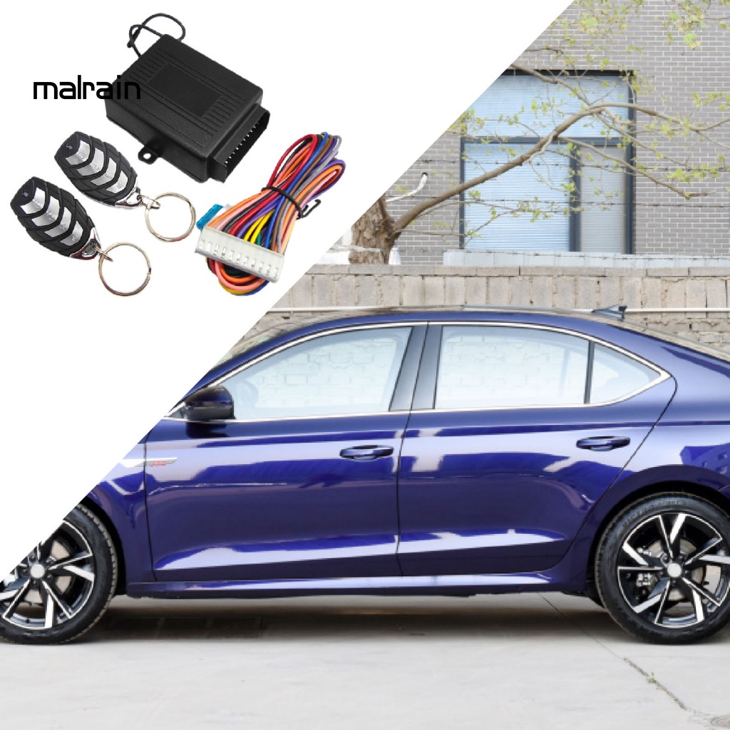 Bộ 4 Khóa Trung Tâm Điều Khiển Từ Xa Tự Động Đa Năng Cho Xe Hơi DC 12V