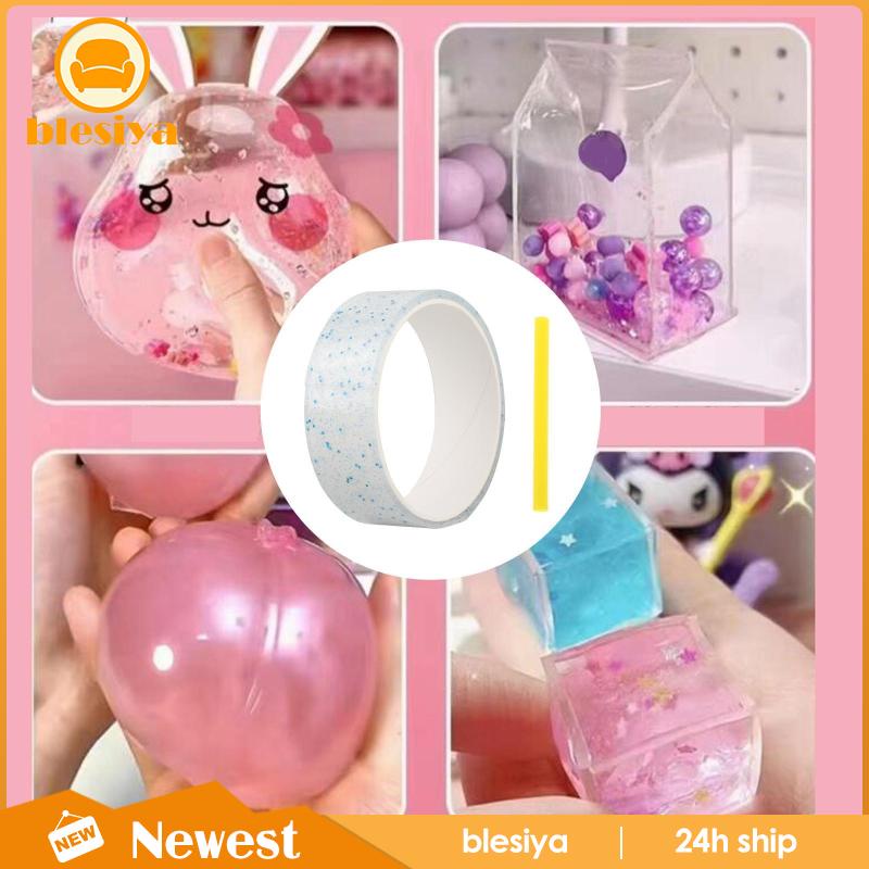 Cuộn Băng Dính Trong Suốt Lấp Lánh Dùng Trang Trí Bong Bóng