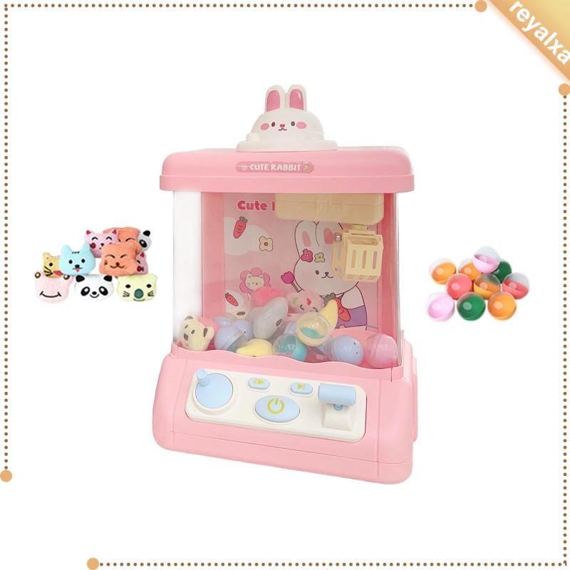 [Reyalxa] Đồ Chơi Máy Bắt Móng Điện Tử Có Đèn Và Nhạc Hình Cần Cẩu Mini Làm Quà Sinh Nhật