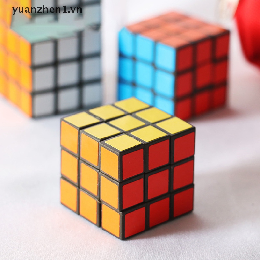 1 Khối Rubik Mini 3CM Trang Trí Nhà Búp Bê
