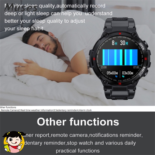 Đồng Hồ Đeo Tay Thông Minh K27 Theo Dõi Sức Khỏe Dành Cho Ios Android