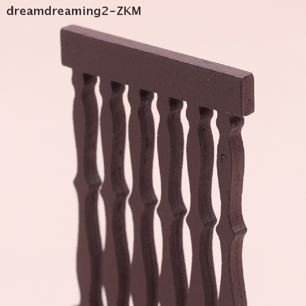 [Dreaming] Màn Cửa Gỗ Rỗng Ngoài Trang Trí Nhà Búp Bê Thu Nhỏ [zkm] 1 / 12