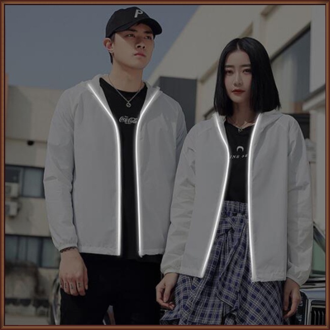 Áo Khoác Chống Gió Chống Nắng Màu Sắc Thời Trang Mùa Hè Cho Nam Và Nữ