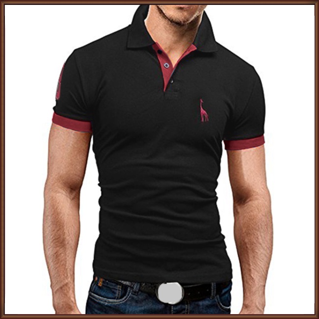 Áo Thun Ngắn Tay Màu Trơn Dáng Ôm Thời Trang Dành Cho Nam