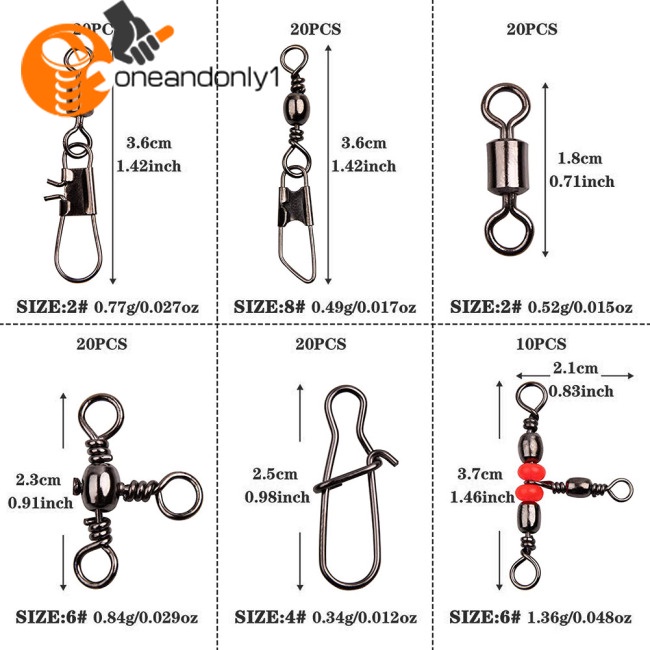 Set 140 Phụ Kiện Câu Cá Chuyên Dụng
