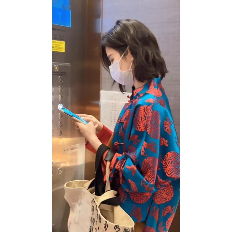 Áo Khoác Thêu Hoa Phong Cách Công Nghiệp Cổ Điển Thời Trang Mới 2023 Dành Cho Nữ