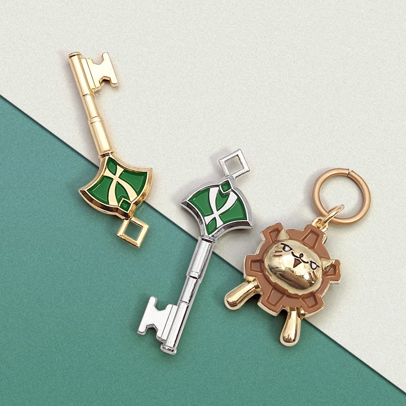 Bộ Móc Khóa Hóa Trang Nhân Vật Anime Genshin Va Chạm Alhaitham