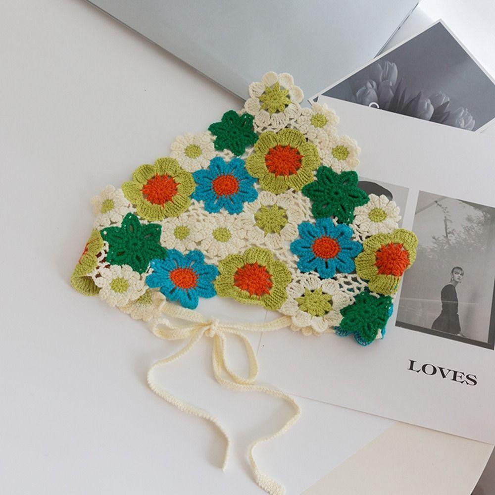 DANILO Băng Đô Cài Tóc Họa Tiết Hoa Phong Cách Dân Tộc Cho Nữ