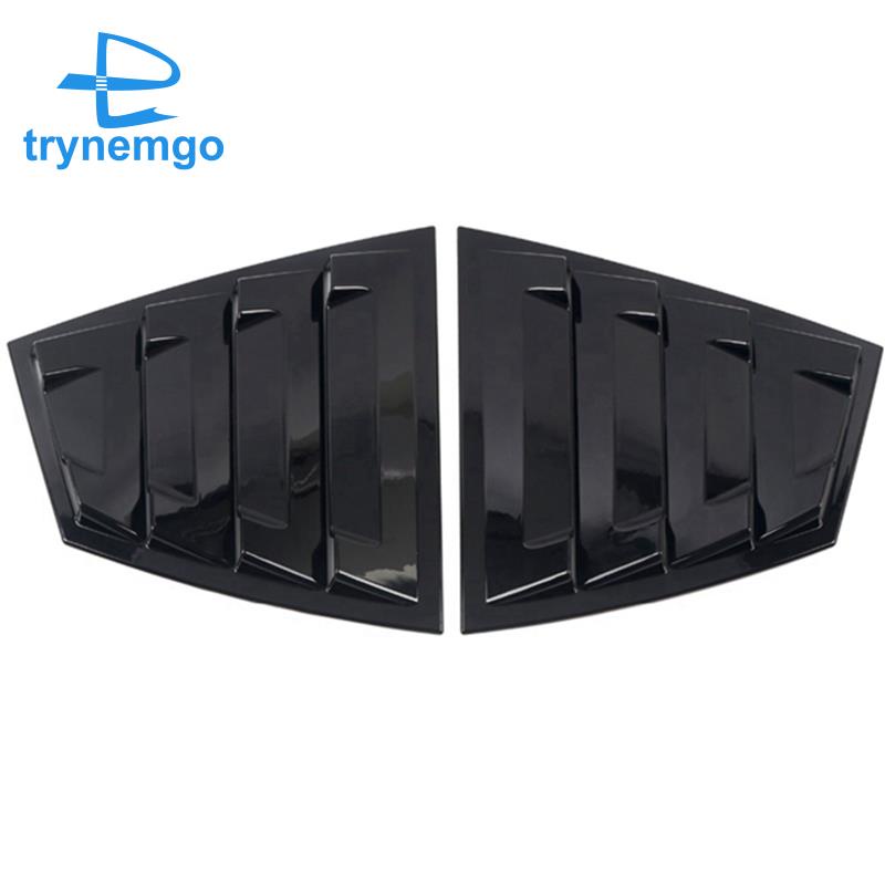 Viền Dán Cửa Sổ Xe Hơi Màu Đen Bóng Cho Subaru WRX STi 2015-2021