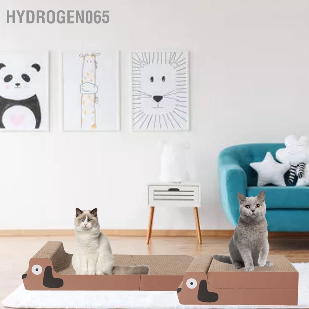 Hydrogen065 Cat Scratch Pad Có thể gập lại làm dày giảm căng thẳng Thảm cào mèo cho con
