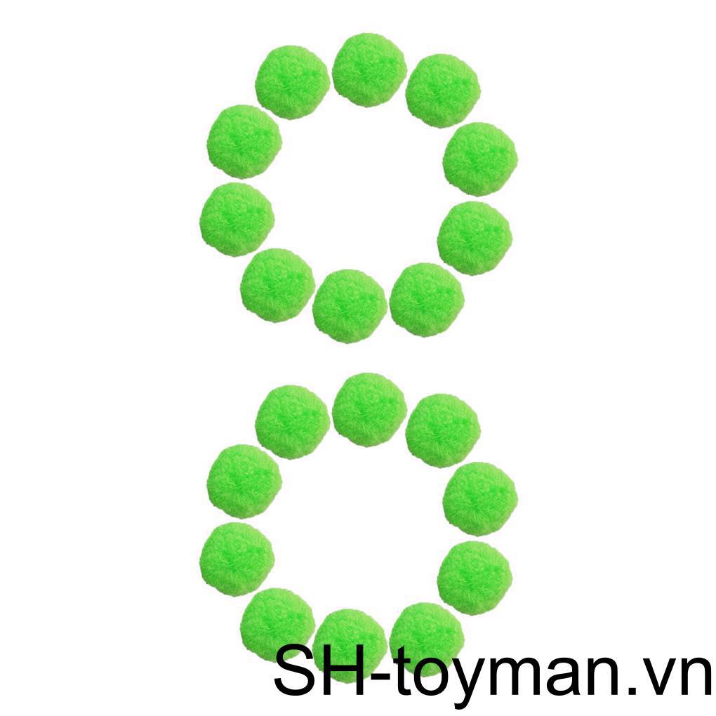 Set 1 / 2 / 3 / 5 Gói 10 Quả Bóng Nảy Đồ Chơi Có Thể Tái Sử Dụng Cho Ba Mẹ Và Bé