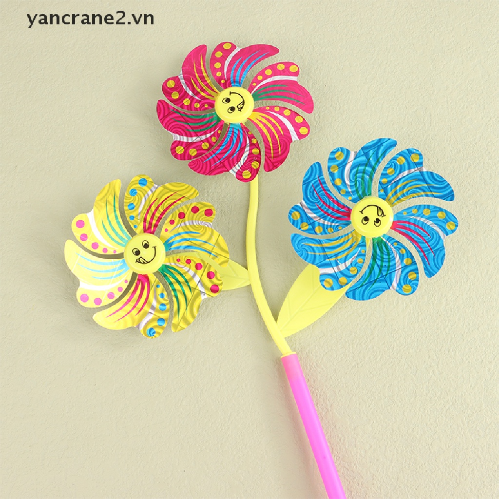 1 Con Quay Gió Hình Cối Xay Gió Hoạt Hình 3D Nhiều Màu Trang Trí Sân Vườn / Nhà Cửa {yancrane2.vn}