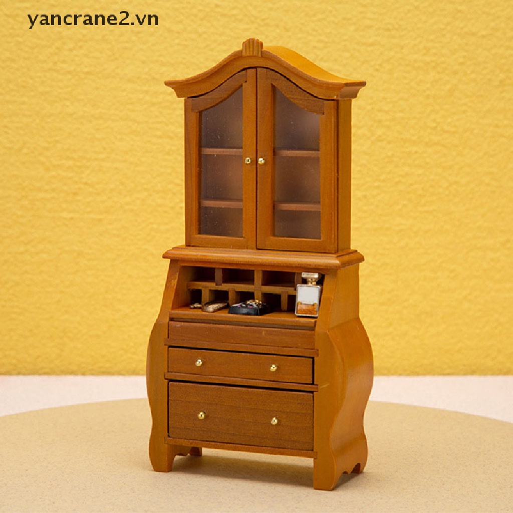 Mô Hình Tủ Đựng Đồ Trưng Bày 1: 12 Trang Trí Nhà Búp Bê