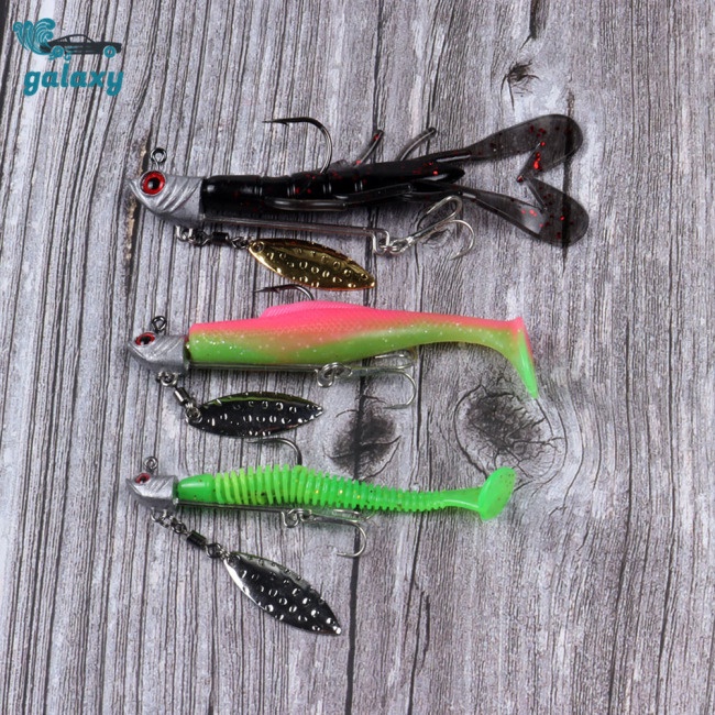 Galaxy Bộ 10 Mồi Giả Câu Cá 3d 7.2g / 9.2g / 16.4g