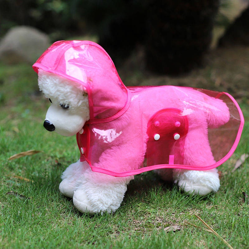 Pet Supplies Dog Raincoat Waterproof Small and Medium-Sized Dogs Teddy Bichon VIP 2023 New Princess Poncho HcXm