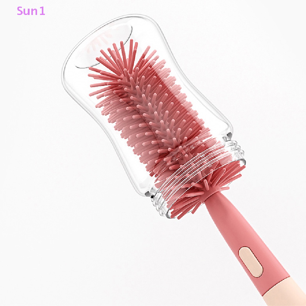 Set 3 Cọ Vệ Sinh Bình Sữa Em Bé Bằng Silicone Sun1 &gt;