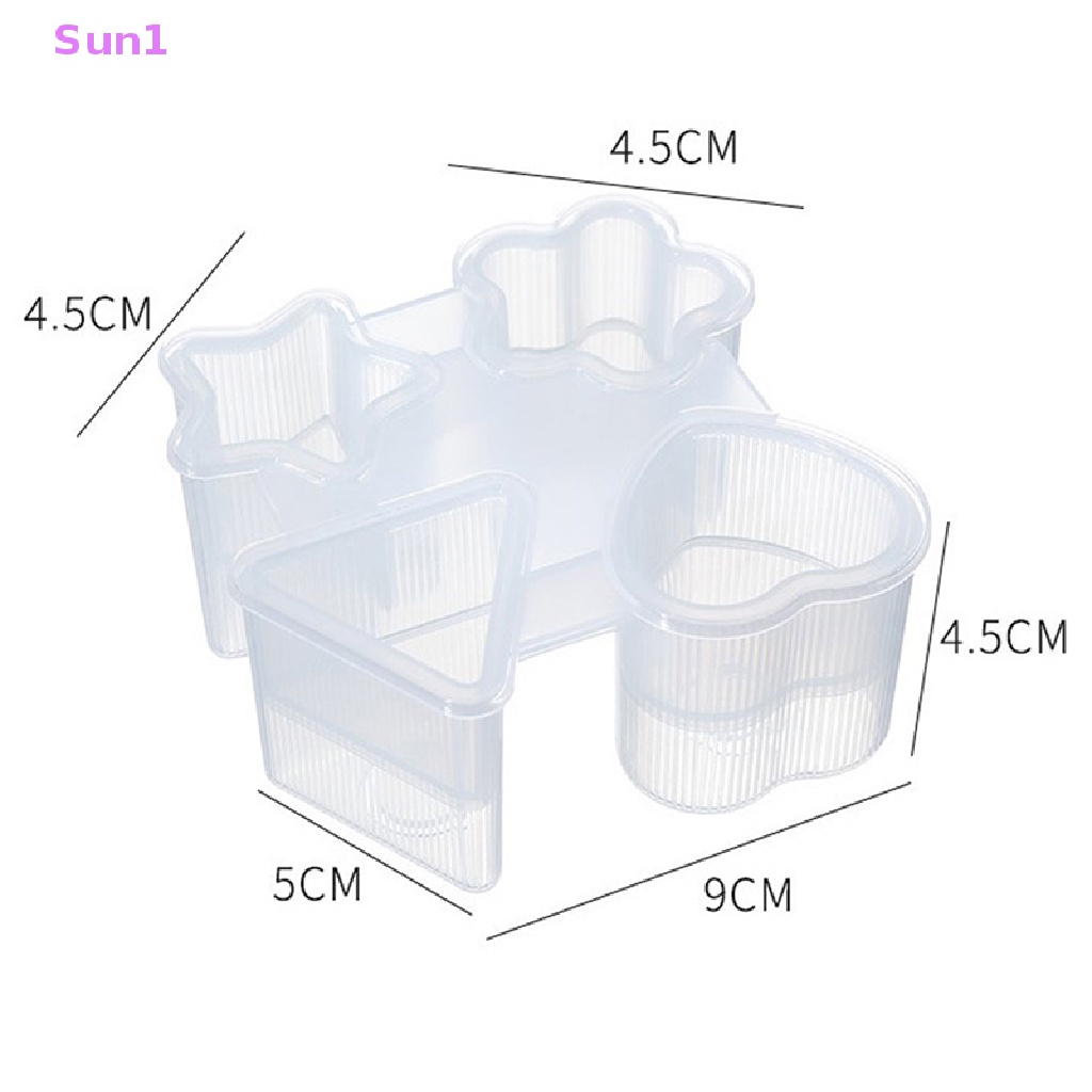 Bộ Khuôn Làm Sushi Sun1 &gt; 4 Trong 1 Chuyên Nghiệp Không Viền Mịn PP
