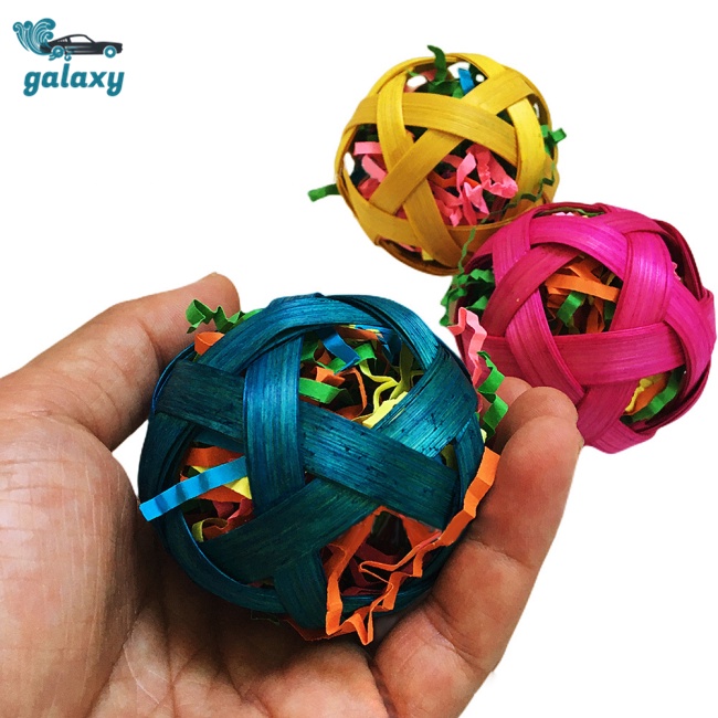 Galaxy Set 3 Đồ Chơi Gặm Giải Tỏa Căng Thẳng Cho Vẹt