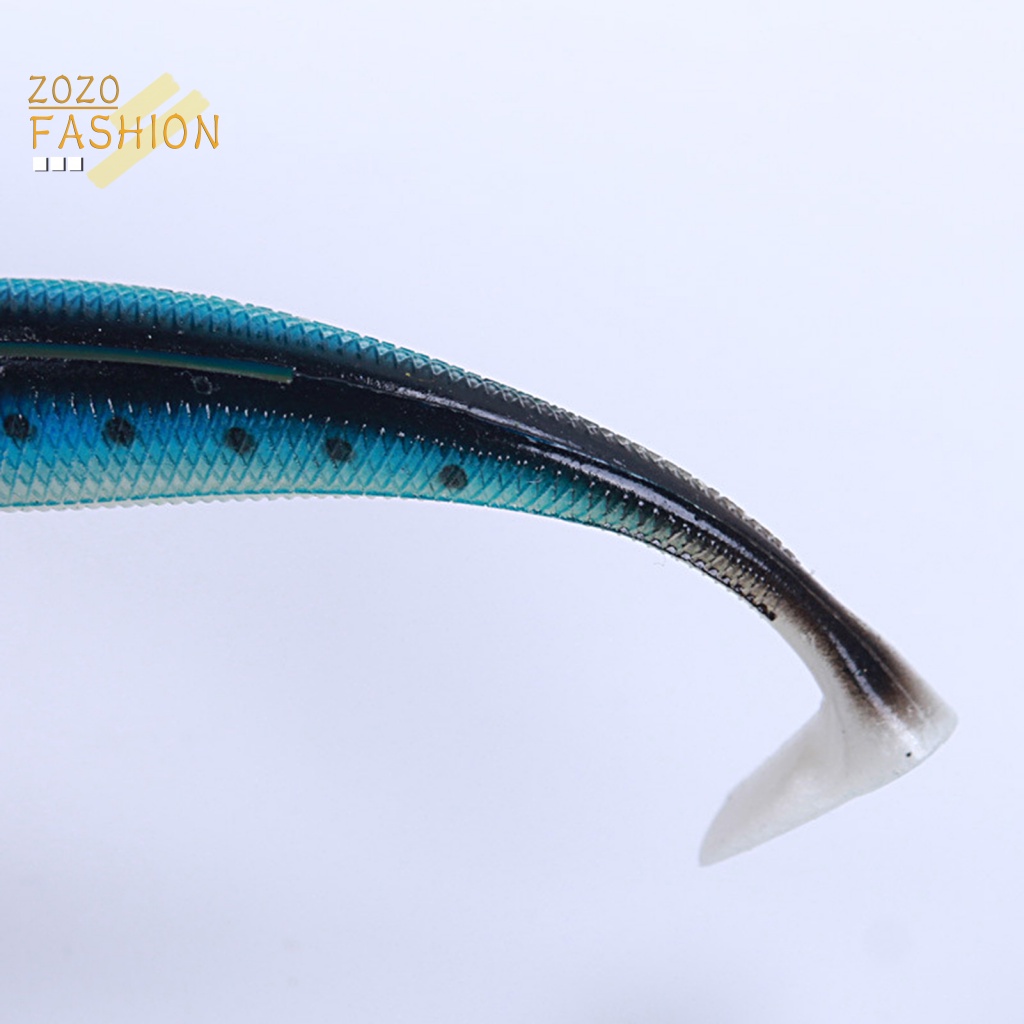 Set 7 Mồi Câu Cá 3D Màu Sắc Tươi Sáng Hình Chữ T Tiện Dụng