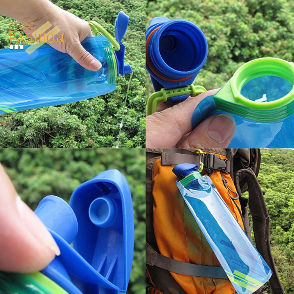 Túi Đựng Nước 700ml Linh Hoạt Có Thể Tái Sử Dụng Dùng Khi Đi Cắm Trại