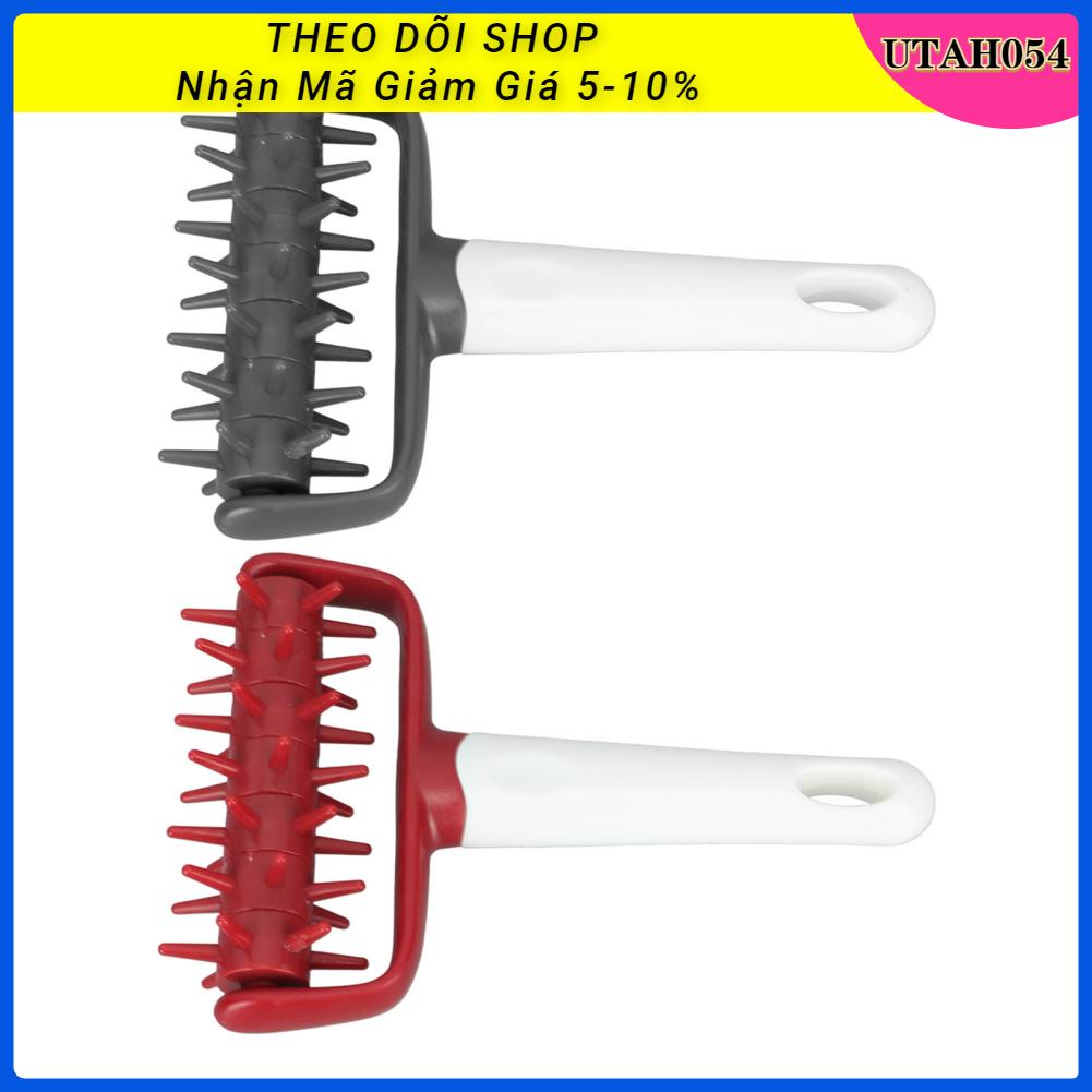 Utah054 Pizza Dough Docker Con lăn ngăn phồng rộp Công cụ đế dày đặc có gai cho nhà bếp gia đình