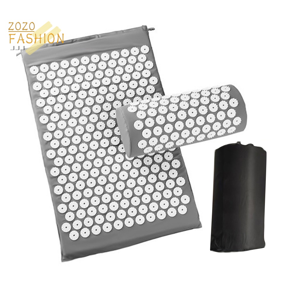 Thảm Massage Châm Cứu Lưng Có Gai Châm Cứu Kèm Gối