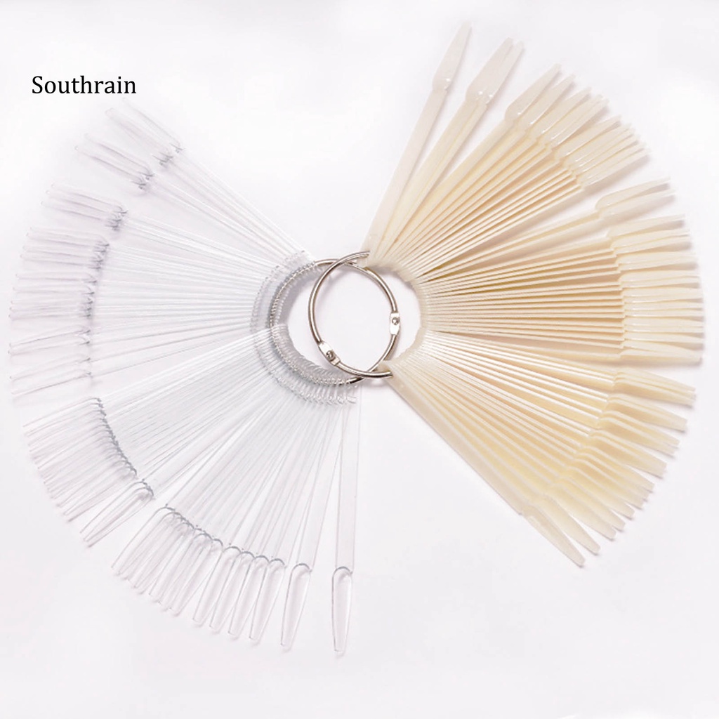 Set 50 Khuôn Vẽ Trang Trí Móng Tay Gọn Nhẹ Có Thể Tái Sử Dụng DIY