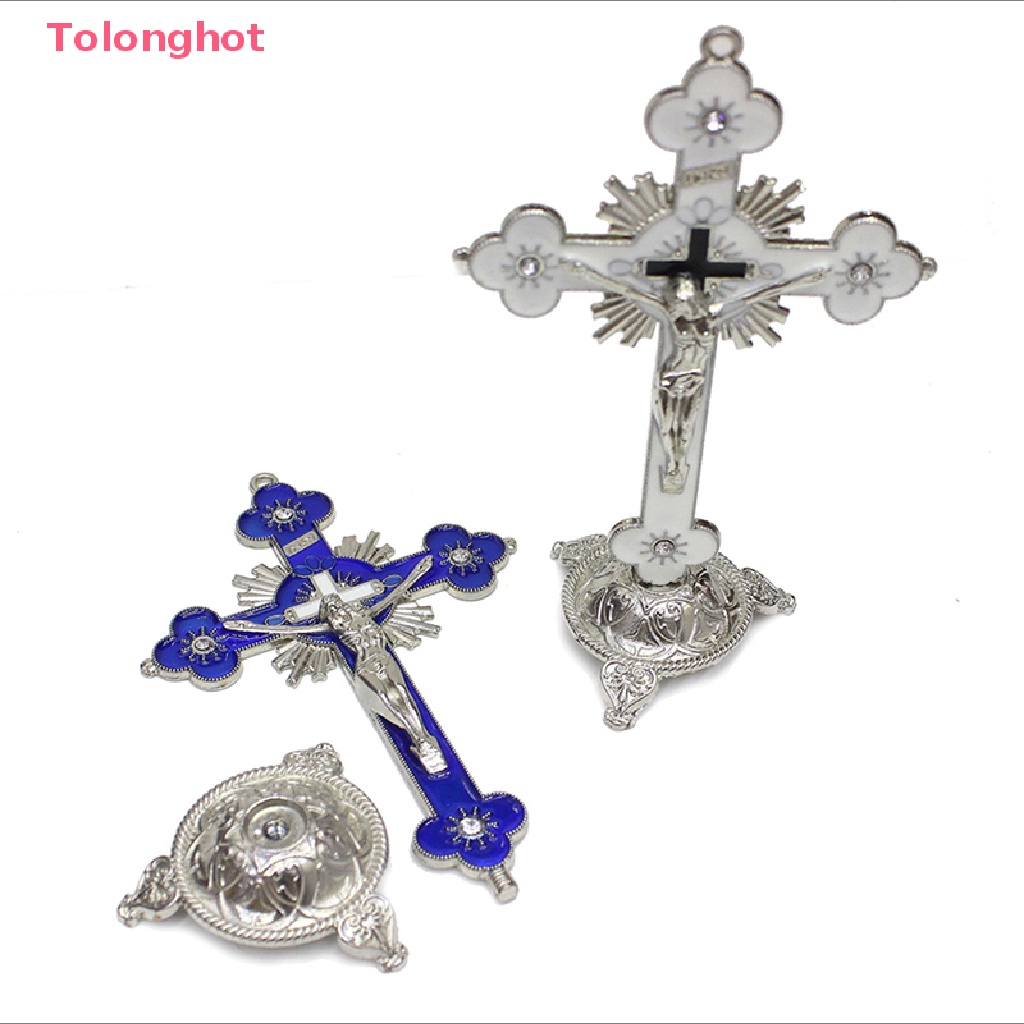Tolonghot &gt; Tượng Đứng Chúa Jesus Christ On The Cross Crucifix Cổ Điển