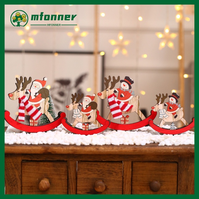 Đồ Chơi Trang Trí Giáng Sinh Bằng Gỗ