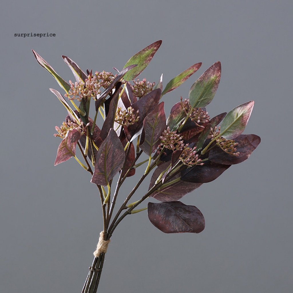 1 Bó Hoa Khuynh Diệp Giả Bằng Lụa Trang Trí Tiệc