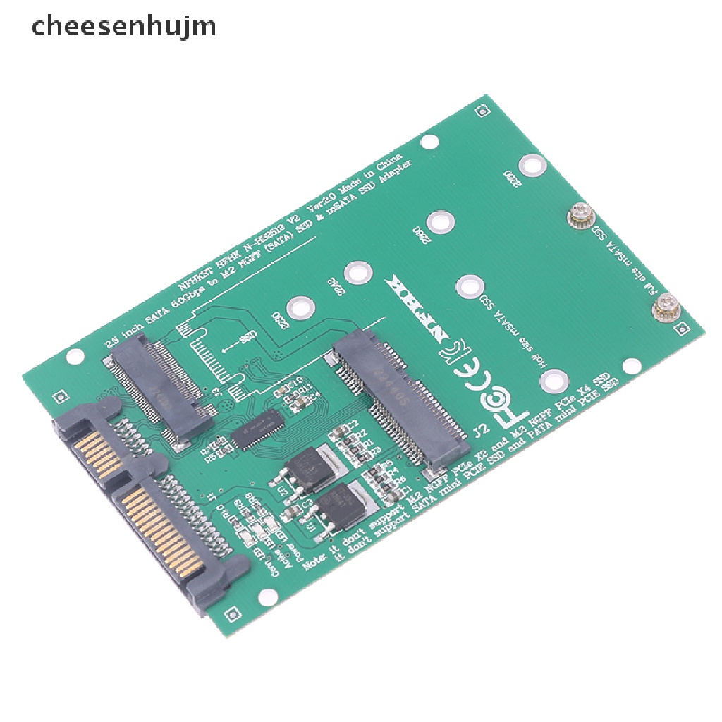Cáp ChuyểN ĐổI mSATA SATA M.2 NGFF m2 2.5 SATA Cho mSATA + M.2 NGFF