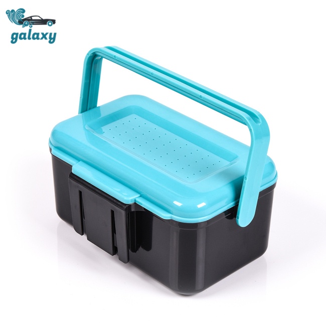 Galaxy Hộp Đựng Mồi Câu Cá 2 Ngăn Tiện Dụng
