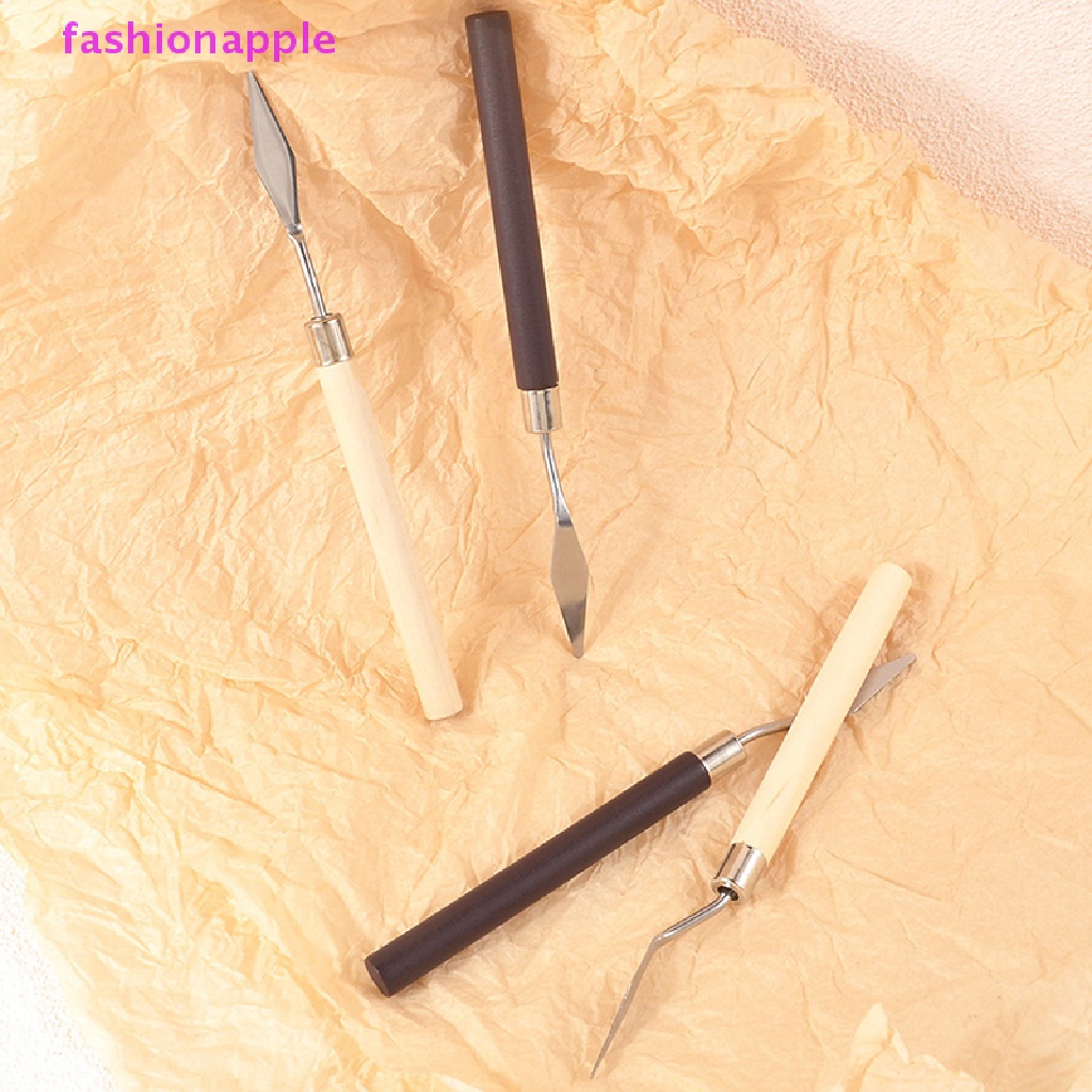 Que Nhuộm Móng Tay Bằng Thép Không Gỉ Kèm Tay Cầm Tiện Dụng