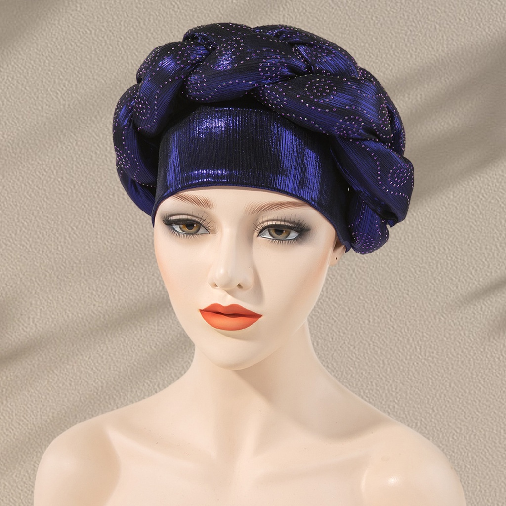 Băng Đô Bện Tóc Co Giãn Chống Trượt Phong Cách Bohemia Cho Nữ