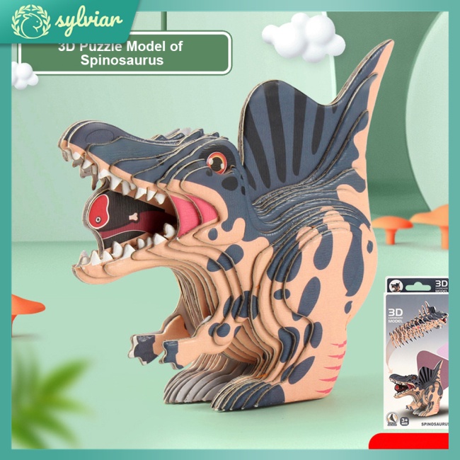 Đồ Chơi Lắp Ráp Khủng Long 3d Diy Dành Cho Bé