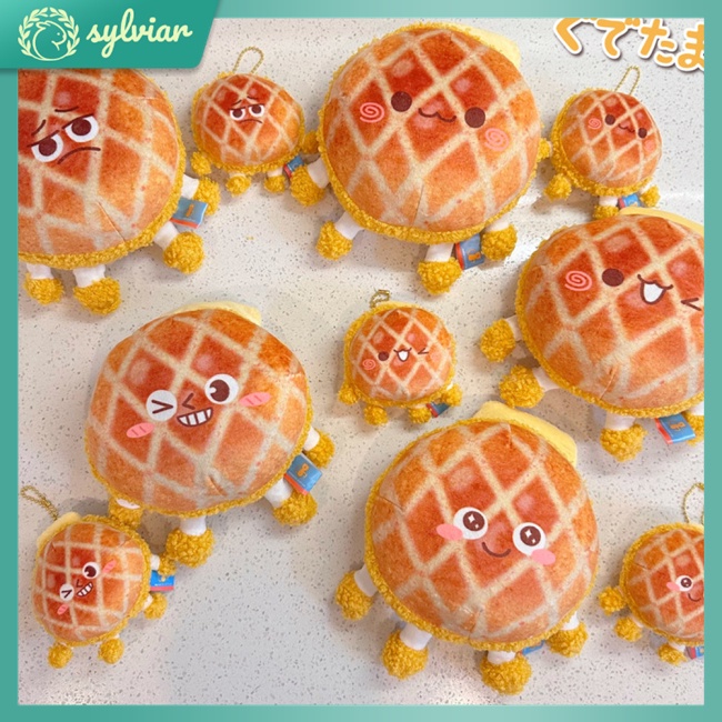 Búp Bê Nhồi Bông Hình Quả Dứa Biểu Cảm Vui Nhộn Dễ Thương Trang Trí Túi Xách